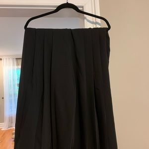 Ann Taylor pleated wide leg crop pant